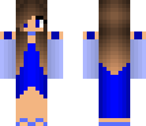 blue dress girl edited