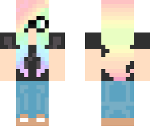 rainbow nerd girl