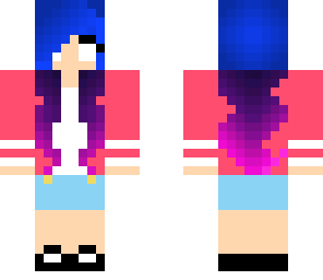 cute herobrine girl