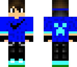 blue nike boy a 