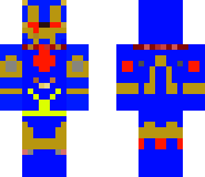 blue iron man