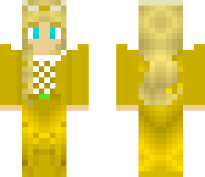 golden gown