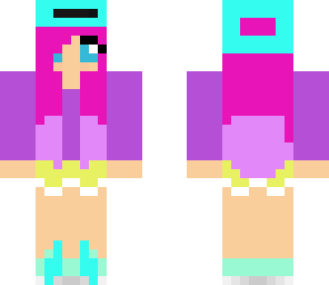 colourful girl