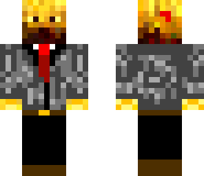blaze in a tux