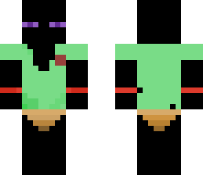 enderman on holiday