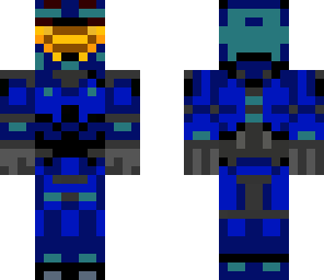 blue soldier