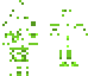 green dots