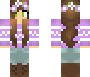 flower crown girl
