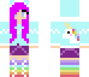new edited cute purple girl