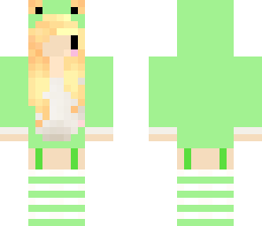 chibi frog girl