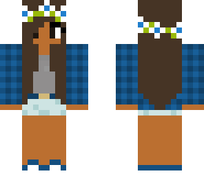 plaid girl