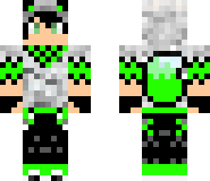 cool green wolf boy