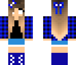 teenage herobrine girl