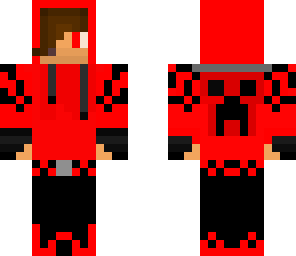 hooded red