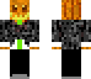pumpkin in a tux