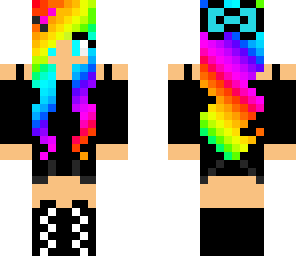rainbow girl