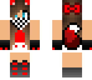 red ninja girl