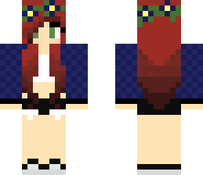 red headed flower girl