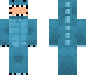 blue dino pajamas