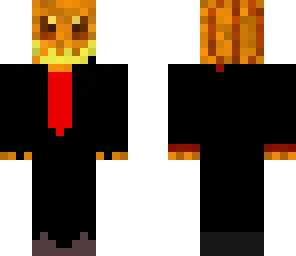 pumpkin in a swag tux its fixed