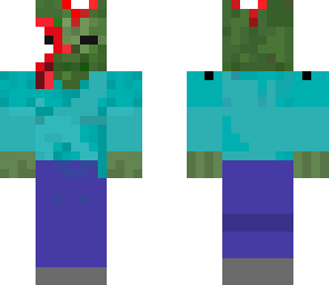 winter damaged zombie