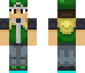 green pokemon trainer edited