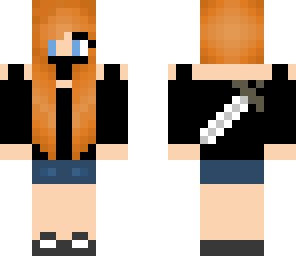 red head assassin girl