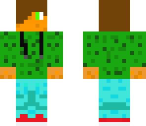 fi****ly finished green hoodie boy
