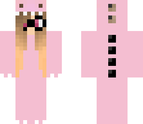 pink dino with glasses