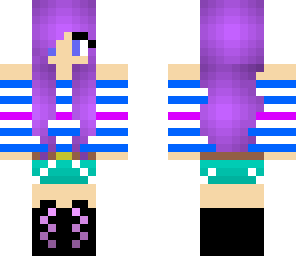 purple girl