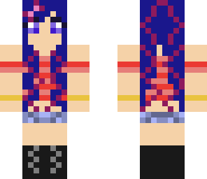colorful girl