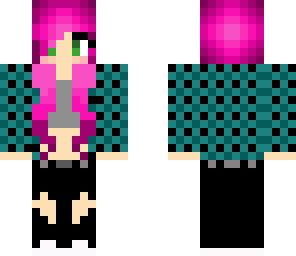 lots of color emo girl