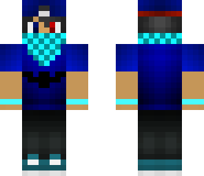 neon blue boy
