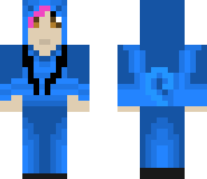blue dog outfit