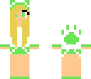 green panda
