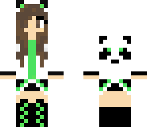 green panda