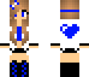 blue girl