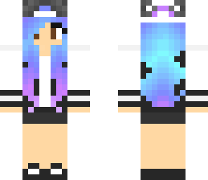cute pastel hair tomboy