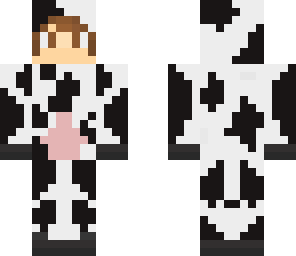 male cow onsie