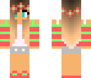 edited from bloopers skin flower girl
