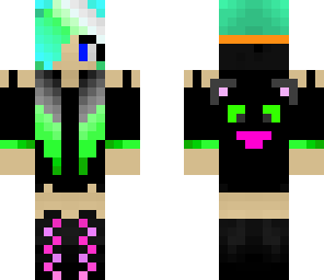 green girl