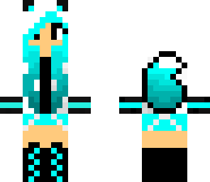 blue wolf girl