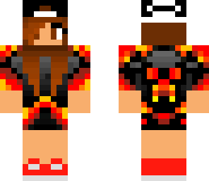 cool fire girl