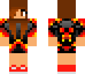 cool fire girl