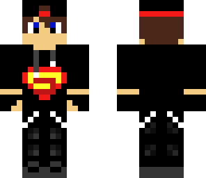 super boy with hoodie