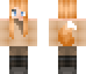 edited fox girl