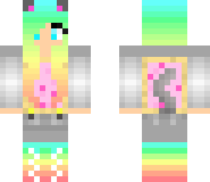 rainbow skin