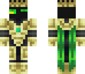 green ender king with cape