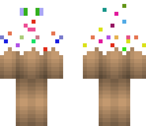 vailla with sprinkles