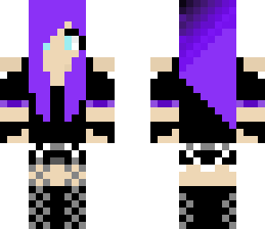 purple scene girl fix